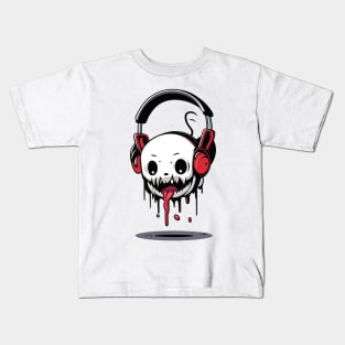 horror and cute  eyes fantastic and gotic graphic design ironpalette Kids T-Shirt